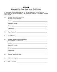 You must get this receipt at any motor vehicles office before you can file an application for apportioned 4. Clearance Certificate Formats 12 Free Word Pdf Templates Samples Examples Forms