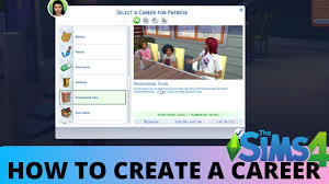 There are a bunch of careers in the sims 4, especially when you have all of the dlc content installed in your game. How To Make Your Own Career In The Sims 4 Tutorial Plus Giveaway 2020 Youtube