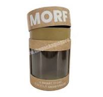 WFKD Custom Printed Recycled Rigid Kraft Round Paper ...