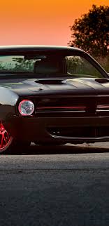 1440x2960 Black Muscle Car Wallpaper In 2020 Car Wallpapers Muscle Cars Car