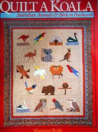 Quilt A Koala Australian Animals Birds In Patchwork By Margaret Rolfe Hardback Quilting Book 1990 Book Quilt Feather Quilt Animal Quilts