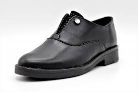 Nettoyant mousse nettoyante renewbuck pour daim et nubuck. Alfa 8686 Derby En Cuir Noir Sans Lacets Pour Femmes