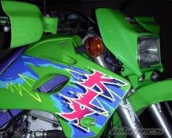 Kawasaki Klx 650 Decals Motorcycle Green Excellent Quality Free Shipping Fan