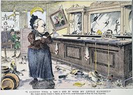 Caricature Of Mother Nation Cartoon Art Art Carrie Nation