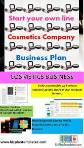 Cosmetics Company Business Plan And Operating Document Kit Etsy In 2020 Business Plan Template Business Planning Cosmetic Companies