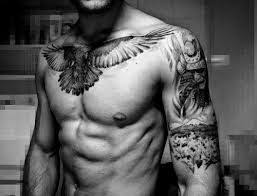 Black And White Eagle Chest Tattoo Image Result For Eagle Chest Tattoo Eagle Chest Tattoo Tattoos Eagle Tattoo