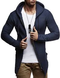 Leif Nelson Herren Sweatjacke Mit Kapuze Slim Fit Baumwolle Anteil Basic Manner Hoodie Cardigan Lang In 2020 Sweatjacke Sweatjacke Ohne Kapuze Kapuzenpullover