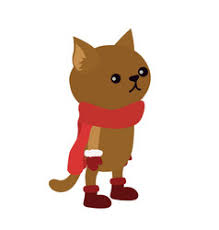 Scarf Cat Cartoon Drawing Vector Images Over 440 Curve the line back upon itself until it passes the inner fold of the scarf on the opposite side. vectorstock