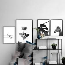 We did not find results for: Black White Horse Flower Wall Art Canvas Poster Print Nordic Style Love Simple Painting Picture Living Room With Free Shipping Worldwide Weposters Com