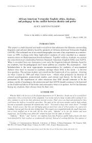 Pdf African American Vernacular English Ethics Ideology And Pedagogy In The Conflict Between Identity And Power So you might know the word 'cheers' as the word you use to toast your drink in english. african american vernacular english