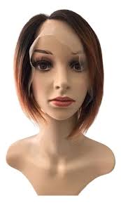 Peruca Front Lace Lisa Bob Curl Natural Modern Girl T2-30