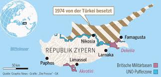 Auf der urlaubsinsel wütet ein waldbrand. Zypern New Solution