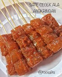 Gaungnya bahkan sampai ke indonesia. Griya Resep Sate Cecek Ala Angkringan Kulit Sapi Facebook
