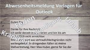 I will answer it upon my return. Abwesenheitsnotiz Vorlagen Stilvoll Passende Mustertexte