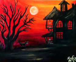 Check spelling or type a new query. The Haunted House Social Drinking Painting In Oklahoma City Wine Palette