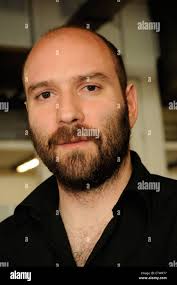 David Sánchez born in Madrid Spain in 1977. Comic artist Stock Photo