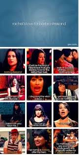 Rachel Loves Barbra Glee Glee Quotes Rachel Berry