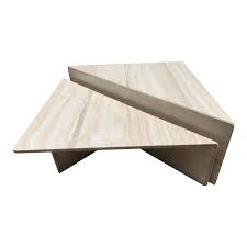 Check spelling or type a new query. Modern Travertine Marble Two Tier Triangle Coffee Table Chairish Triangle Coffee Table Coffee Table Marble Tables Design