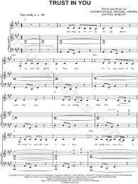 Print And Download Trust In You Sheet Music By Lauren Daigle Sheet Music Arranged For Piano Vocal Chords And S Sheet Music Lauren Daigle Lauren Daigle Lyrics