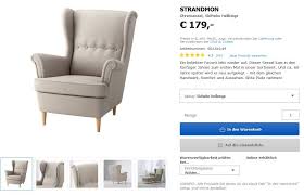 Strandmon Ohrensessel Gillhov Bunt Ikea Osterreich Ohrensessel Sessel Ikea