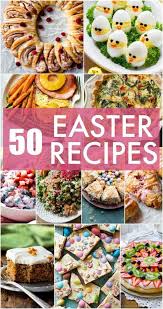 Need easter brunch ideas for a smaller celebration? 50 Easter Menu Recipes Including Breakfast Eggs Brunch Easy Easter Side Dishes Dinner Easter Ham E Easter Menu Recipes Easter Side Dishes Easter Dishes