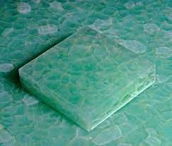 Recycled Glass Tile Reminds Me Of Sea Glass Recycled Glass Tile Glass Floor Green Flooring