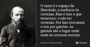 O Vazio E O Espaco Da Liberdade A Fiodor Dostoievski