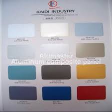 Colour Chart Of Alumaster Aluminum Composite Panel Acp129