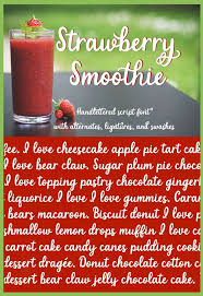 For more previews using your own text as an example, click here. Strawberry Smoothie A Handlettered Script Font 276427 Brush Font Bundles Strawberry Smoothie Script Fonts Vintage Fonts