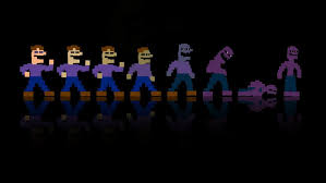 The name springtrap perfectly describes why vincent(purple man) died. A Very Simple Purple Guy Wallpaper By Dahooplerzman Purple Guy Fnaf Night Guards Anime Fnaf