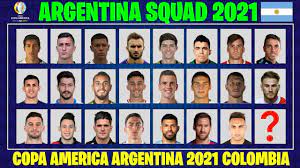 Argentina are set to open their 2021 copa america campaign on monday, 14th june 2021. Omg Argentina Potential Lineup Copa America 2021 Argentina Colombia Youtube