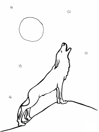 Children can use crayons to paint the wolf illustrations. Free Printable Wolf Coloring Pages For Kids