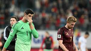 Courtois, De Bruyne Tension Still Visible During World Cup