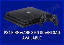 Ps4 Firmware 8 00 Download Available