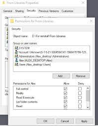 Here is how you can do it: Can Change Permissions Of Whole Folders Have To Do It File By File Windows 10 Forums
