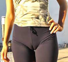 Tips and tricks to prevent camel toe from awkwardly appearing in your pants. High School Yoga Pants Cameltoe