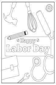 Labor day coloring pages bunny with flag. Labor Day Coloring Pages Kids Activities Blog