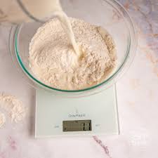 a digital kitchen scale for baking