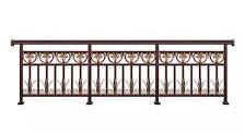 Outside Banister Terrace Railings Galvanized Residential ...