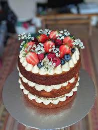 Beautiful Victoria Sponge Cake With Fresh Fruit And Flowers Justviral Net Fresh Fruit Cake Cake Decorated With Fruit Sponge Cake Decoration