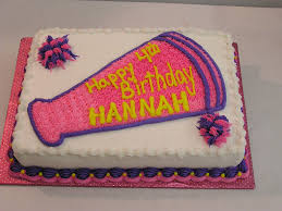 Birthday Cake Design Ideas Easy Cheerleader Cake Designs Cheerleading Birthday Cakes Cheerleading Cake Cheer Cakes