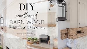 Mantels direct is a premier provider of home renovation and new construction products, with an emphasis in fireplaces. Weathered Barn Wood Fireplace Mantel Diy Youtube