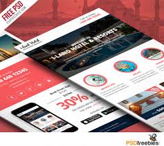 Hotel Deals And Offers Newsletter Template Free Psd Psdfreebies Com Newsletter Template Free Free Psd Travel Insurance Companies