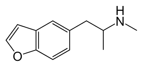 Chemical structure of 5-MAPB, généré par IA