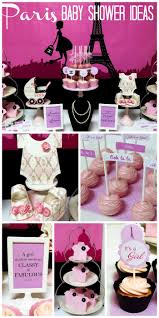 French Parisian Baby Shower Pink Paris Themed Baby Shower Catch My Party Paris Baby Shower Theme Paris Baby Shower Baby Shower Themes