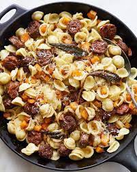 Nyt Cooking On Instagram It S The Official Cozy Sweatpants Pasta Of The Season Itsalislagle S Pasta With Sausage Sq Nyt Cooking Sausage Pasta Sage Sausage