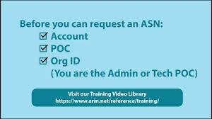 requesting ip addresses or asns american registry for