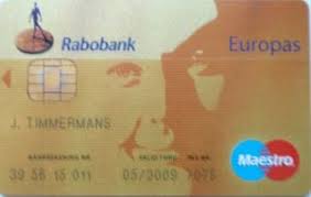 We did not find results for: Bank Card Rabobank Rabobank Netherlands Col Nl Ms 0005 03