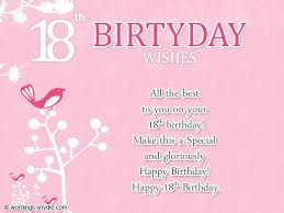 Birthday Wishes For 18 Year Old Granddaughter 18th Birthday Wishes Greeting And Messages Birthday Wishes For Myself 50th Birthday Wishes 18th Birthday