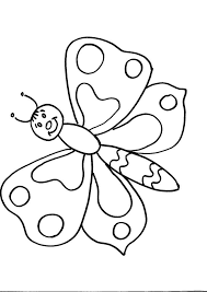 Simpatica Farfalla Con Occhi Disegno Per Bambini Disegni Da